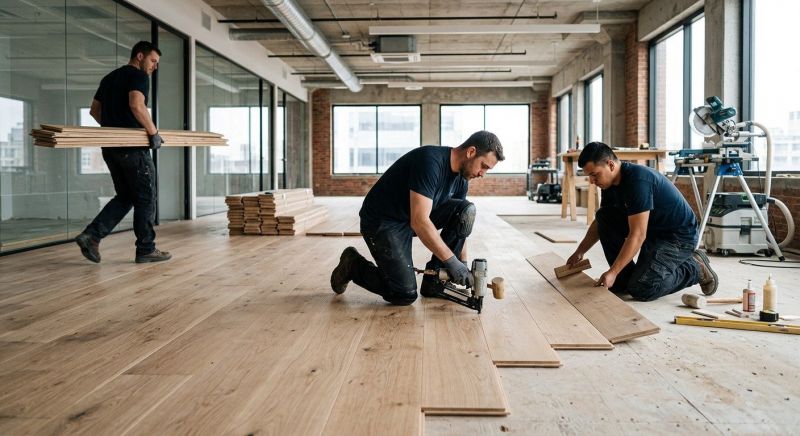 Commercial Hardwood Service in Denton, TX