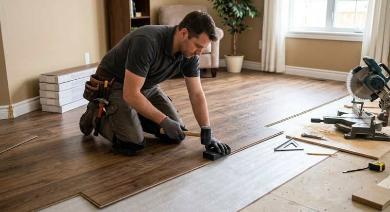 Laminate Floor Installation in Collin County, TX