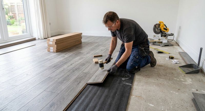 Laminate Floor Installation in Denton County, TX