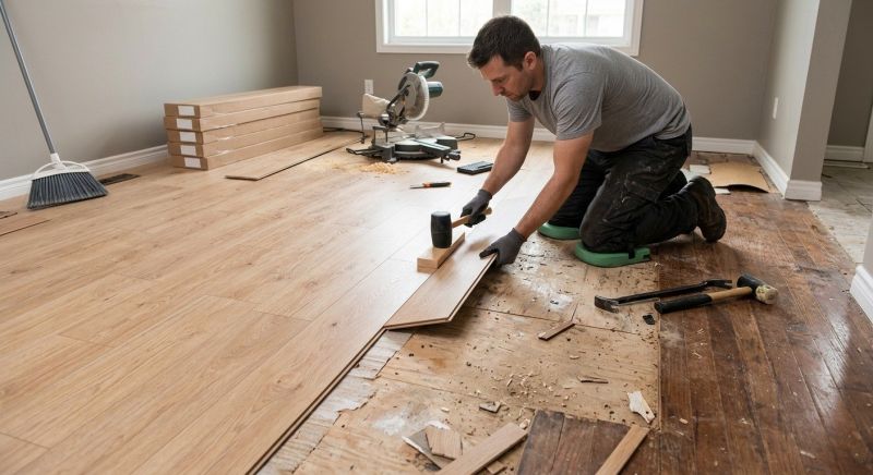 Laminate Floor Installation in Euless, TX