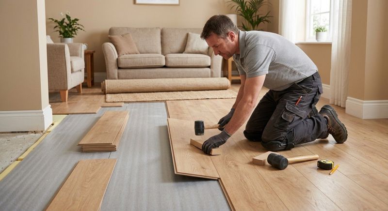 Laminate Floor Installation in Krum, TX