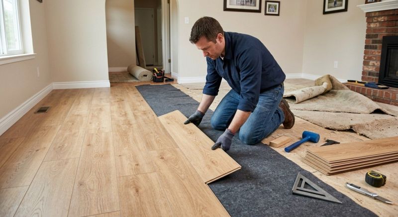 Laminate Floor Remodeling in Little Elm, TX