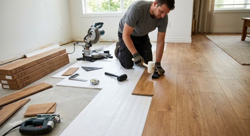 Laminate Floor Replacement in Argyle, TX