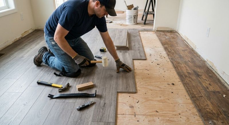 Laminate Floor Replacement in Euless, TX