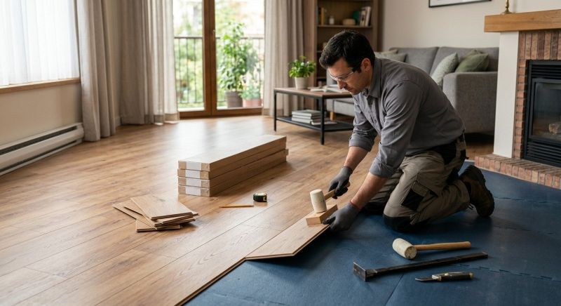 Laminate Floor Replacement in Grapevine, TX