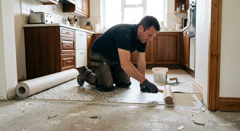 Linoleum Floor Installation in Addison, TX