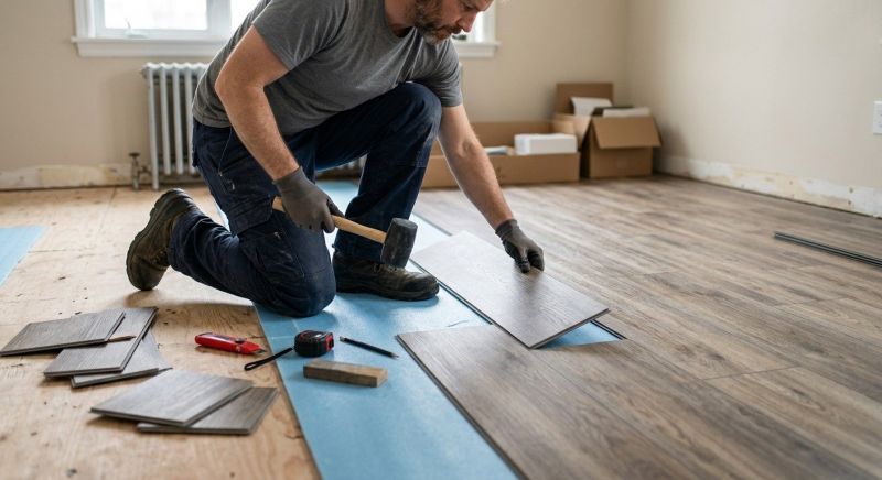 Linoleum Floor Installation in Carrollton, TX
