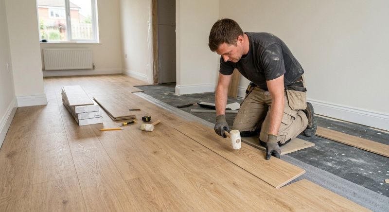 Linoleum Floor Installation in Denton, TX