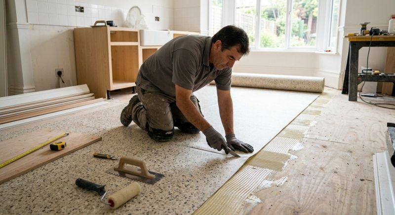 Linoleum Floor Installation in Irving, TX