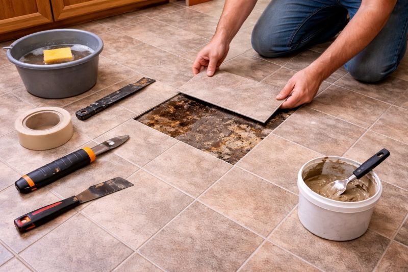 Linoleum Floor Installation in Krum, TX