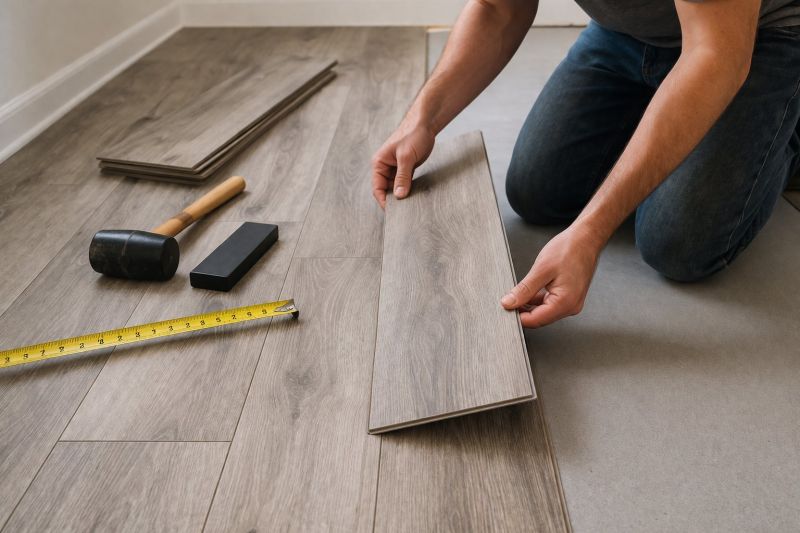 Luxury Vinyl Tile Installation in Richardson, TX