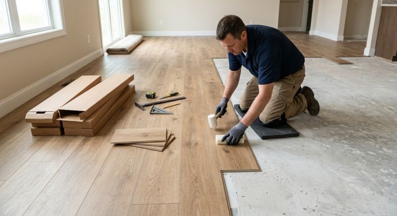 Lvt Flooring Installation in The Colony, TX