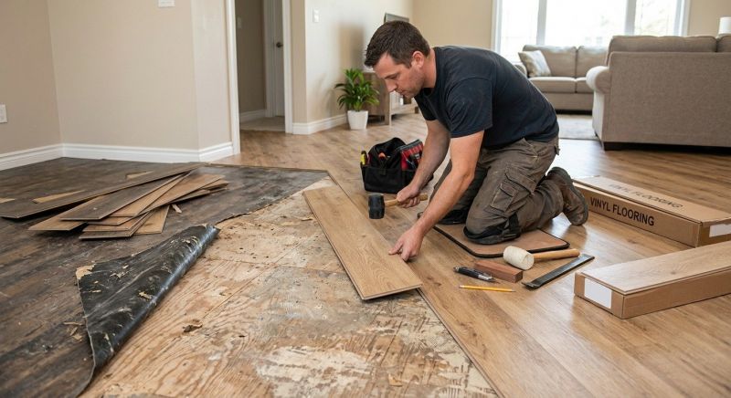 Vinyl Flooring Installation in Coppell, TX