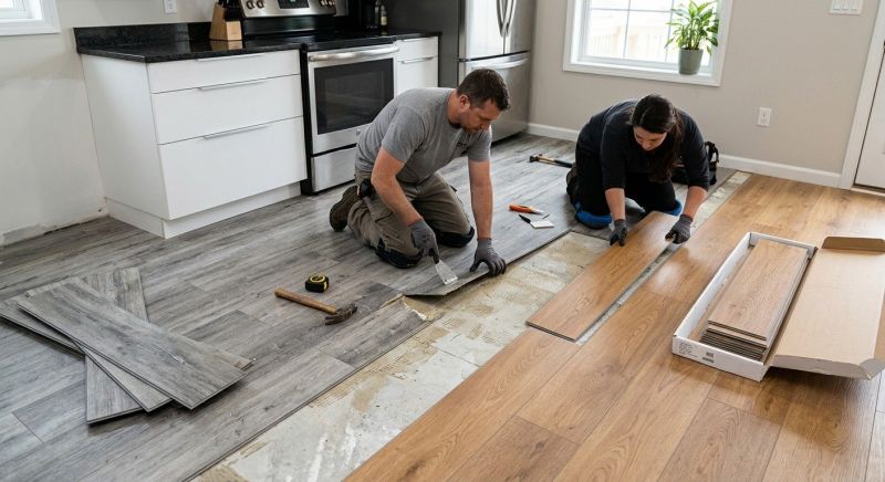 Vinyl Tile Replacement in Little Elm, TX