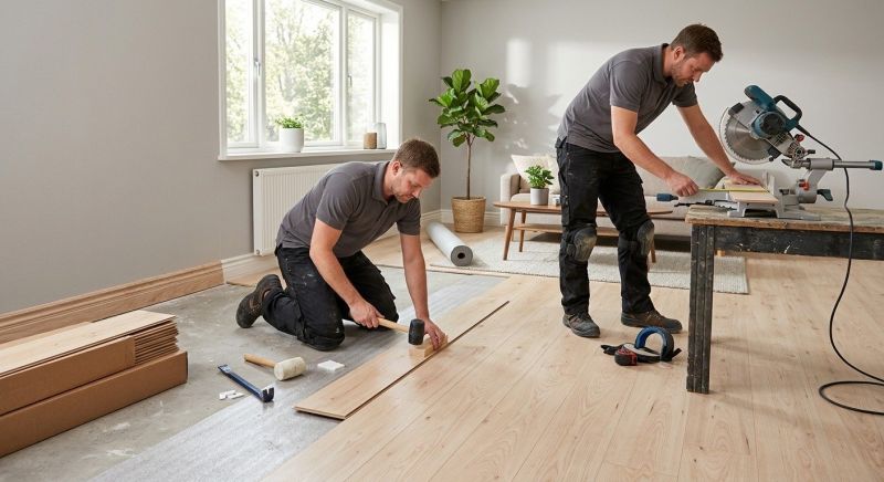 Wood Laminate Installation in Little Elm, TX